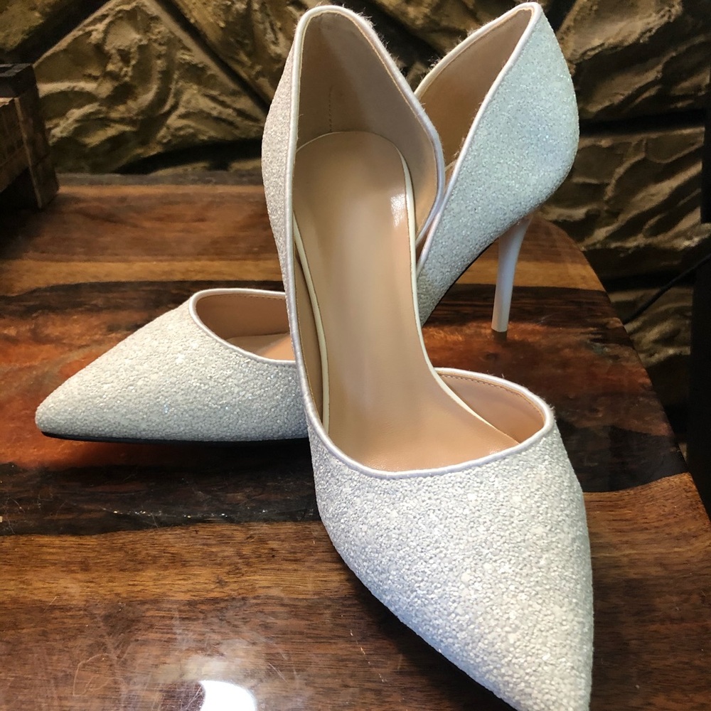 Glittery High Heel Shoes